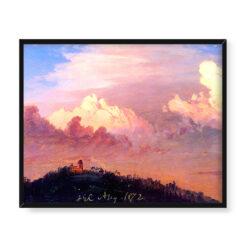 Frederic Edwin Church Chmury nad Olaną 50×40