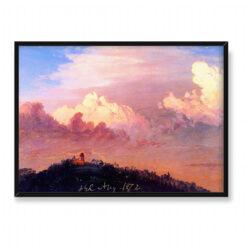 Frederic Edwin Church Chmury nad Olaną 70×50