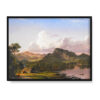 Frederic Edwin Church Dom nad jeziorem 40×30
