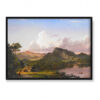 Frederic Edwin Church Dom nad jeziorem 70×50