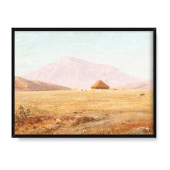 Frederic Edwin Church Ekwador górski płaskowyż z chatą 40×30
