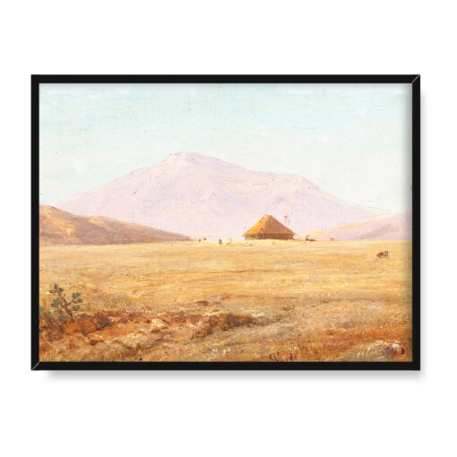 Frederic Edwin Church Ekwador górski płaskowyż z chatą 40x30