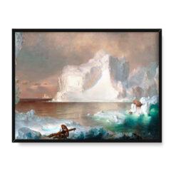Frederic Edwin Church Góry lodowe 40×30