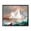 Frederic Edwin Church Góry lodowe 50×40 w RAMIE