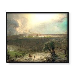Frederic Edwin Church Jerozolima z Góry Oliwnej 50×40