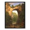 Frederic Edwin Church Most skalny Virginia 30×40
