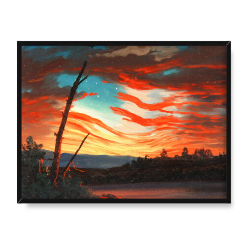 Frederic Edwin Church Nasz baner 40x30