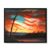 Frederic Edwin Church Nasz baner 50×40 w RAMIE