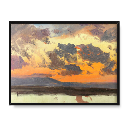 Frederic Edwin Church O zachodzie słońca Jamajka 40x30