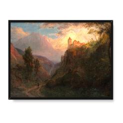 Frederic Edwin Church The Monastery of San Pedro 40×30