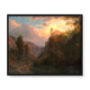 Frederic Edwin Church The Monastery of San Pedro 50×40 w RAMIE