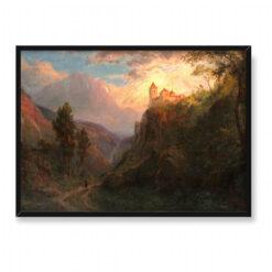 Frederic Edwin Church The Monastery of San Pedro 70×50