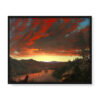 Frederic Edwin Church Zmierzch Twilight in the Wilderness 50×40