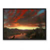 Frederic Edwin Church Zmierzch Twilight in the Wilderness 70×50