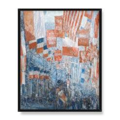Frederick Childe Hassam Aleja sojuszników 2 40×50