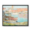 Frederick Childe Hassam Czerwony młyn w Cos Cob 50×40 w RAMIE
