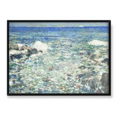 Frederick Childe Hassam Czerwony młyn w Cos Cob 70×50