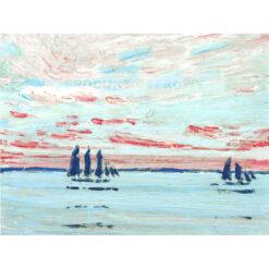 Frederick Childe Hassam Księżyc w nowiu — produkt cyfrowy do pobrania