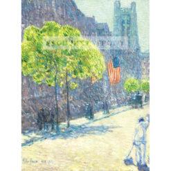 Frederick Childe Hassam Maj Nowy Jork — produkt cyfrowy do pobrania