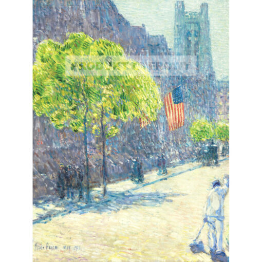Frederick Childe Hassam Maj Nowy Jork — produkt cyfrowy do pobrania