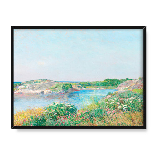 Frederick Childe Hassam Mały staw Appledore 40x30