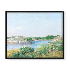 Frederick Childe Hassam Mały staw Appledore 50×40