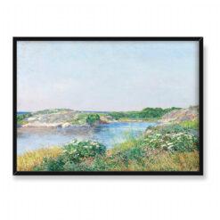 Frederick Childe Hassam Mały staw Appledore 70×50