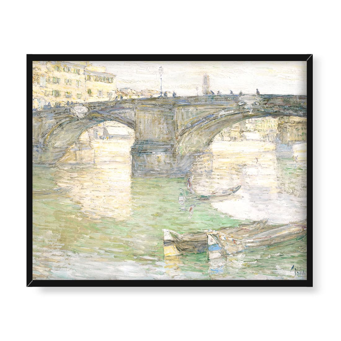 Frederick Childe Hassam Most Trójcy Świętej 50x40