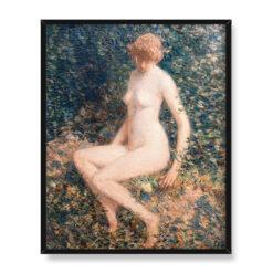 Frederick Childe Hassam Motyl 40×50
