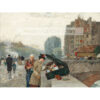 Frederick Childe Hassam Quai Saint-Michel — produkt cyfrowy do pobrania