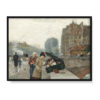 Frederick Childe Hassam Quai Saint-Michel 40×30
