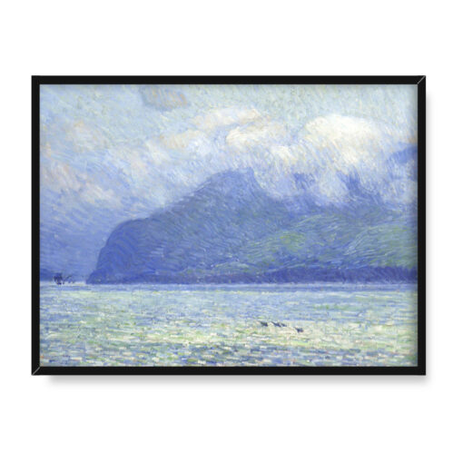 Frederick Childe Hassam Srebrna zasłona i Golden Gate 40x30