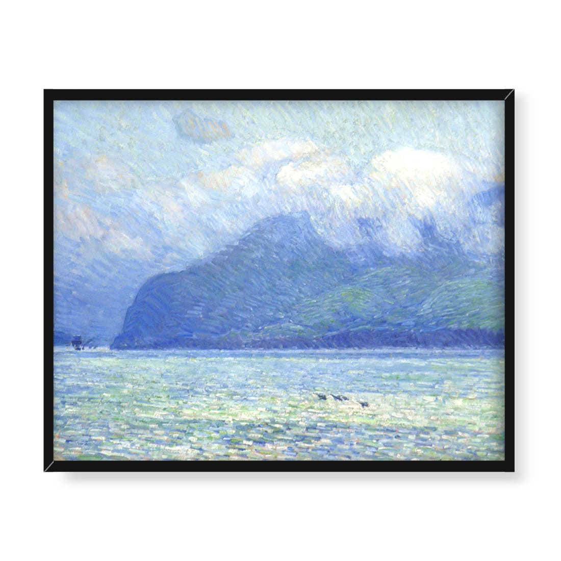 Frederick Childe Hassam Srebrna zasłona i Golden Gate 50x40 w RAMIE