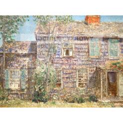 Frederick Childe Hassam Stary dom Easthampton Long Island — produkt cyfrowy do pobrania