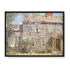 Frederick Childe Hassam Stary dom Easthampton Long Island 40×30