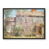 Frederick Childe Hassam Stary dom Easthampton Long Island 70×50