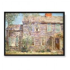 Frederick Childe Hassam Stary dom Easthampton Long Island 70×50