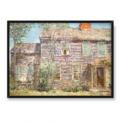 Frederick Childe Hassam Stary dom Easthampton Long Island 70x50