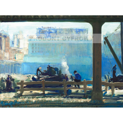 George Bellows Błękitny porsnek — produkt cyfrowy do pobrania
