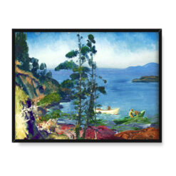 George Bellows Błękitny wieczór 40×30