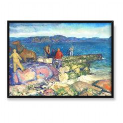 George Bellows Dokerzy 70×50