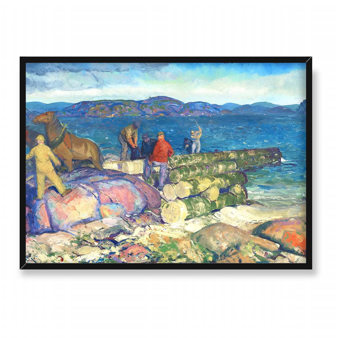 George Bellows Dokerzy 70x50