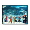 George Bellows Miłość do zimy 40×30 w RAMIE