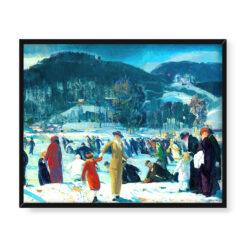 George Bellows Miłość do zimy 50×40