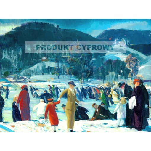 George Bellows Miłość do zimy — produkt cyfrowy do pobrania
