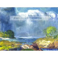 George Bellows Nadciąga burza — produkt cyfrowy do pobrania