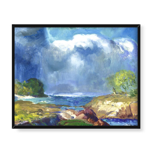 George Bellows Nadciąga burza 50x40