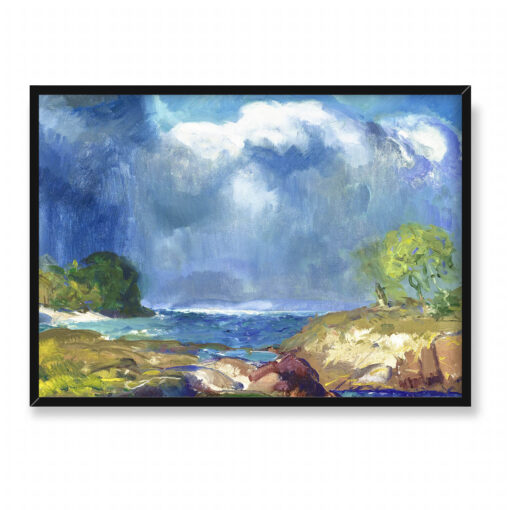 George Bellows Nadciąga burza 70x50