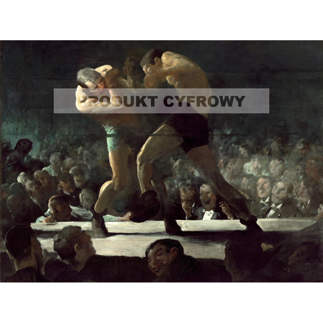 George Bellows Noc w klubie — produkt cyfrowy do pobrania