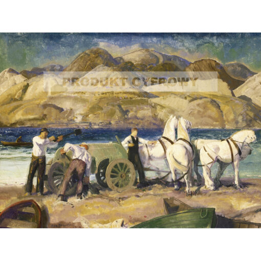 George Bellows Wóz z piaskiem — produkt cyfrowy do pobrania